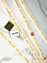Set of 4 Mahjong Pushers Rulers with fun quotes! Customise your set!